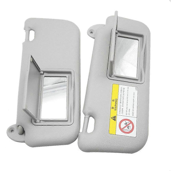 Car Visor for 2014 2015 2016 2017 74320-02B21 74310-02K91 with Mirror Car Accessories Gray V1237-ZY-203-3279