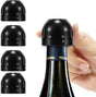 Champagne stopper, wine stopper, 4-pack, universal, reusable, silicone, sealed, leak-proof V1237-ZY-203-3280