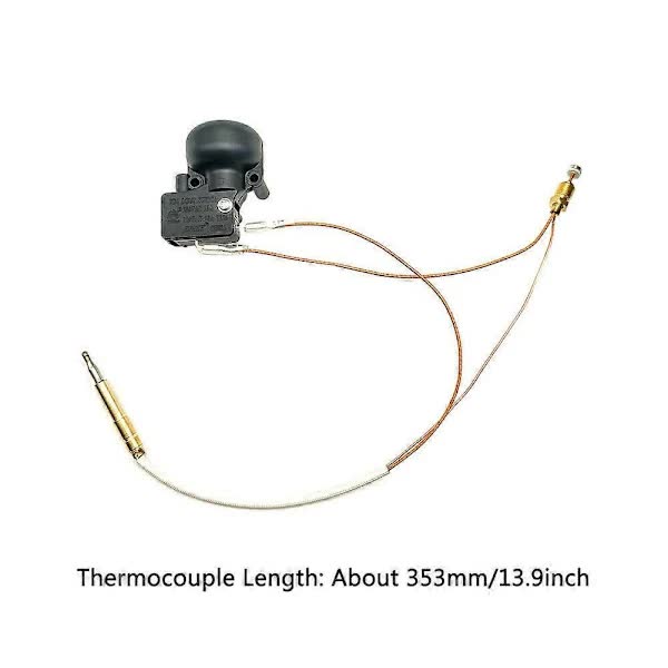 Thermocouple and tilt switch for patio heater tip protection V1237-ZY-203-3289