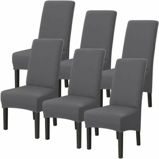 6-pack Washable Universal Stretch Microfiber Chair Covers V1237-ZY-203-3306