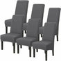 6-pack Washable Universal Stretch Microfiber Chair Covers V1237-ZY-203-3306