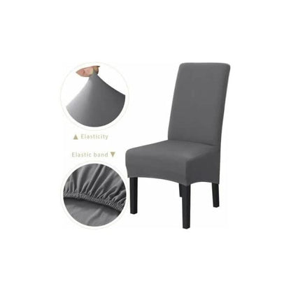 6-pack Washable Universal Stretch Microfiber Chair Covers V1237-ZY-203-3306