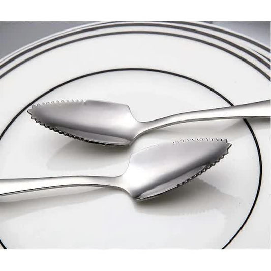 Stainless Steel Grapefruit Spoons, 6-Pack with Spikes V1237-ZY-203-3310