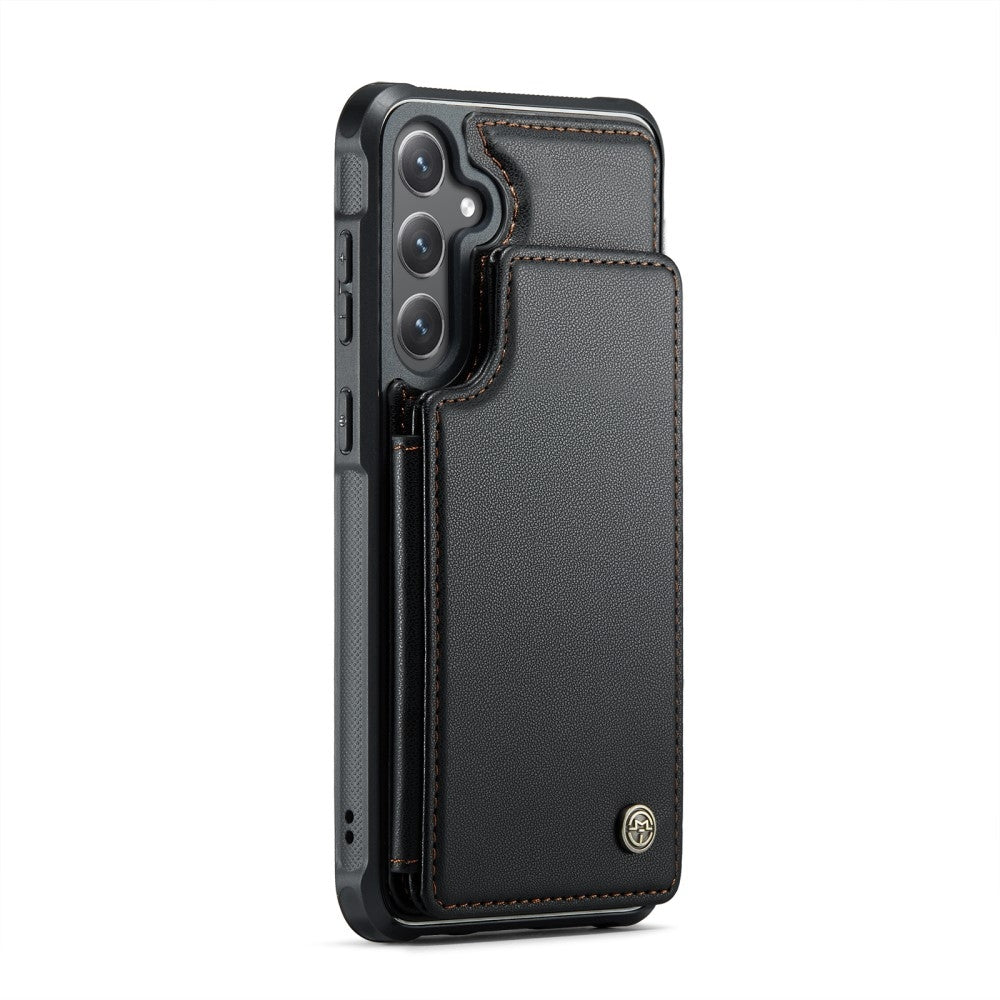 CASEME Samsung Galaxy S25 Case RFID Stand Black_OF 63 V1237-ZY-203-3324