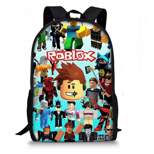 3D Roblox School Bag Lunch Bag Pencil Case 3-pack Backpack Backpack V1237-ZY-203-3328