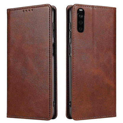 Compatible with Sony Xperia 10 III 5G Mobile Case - Perfect Brown-max Brown V1237-ZY-203-3339
