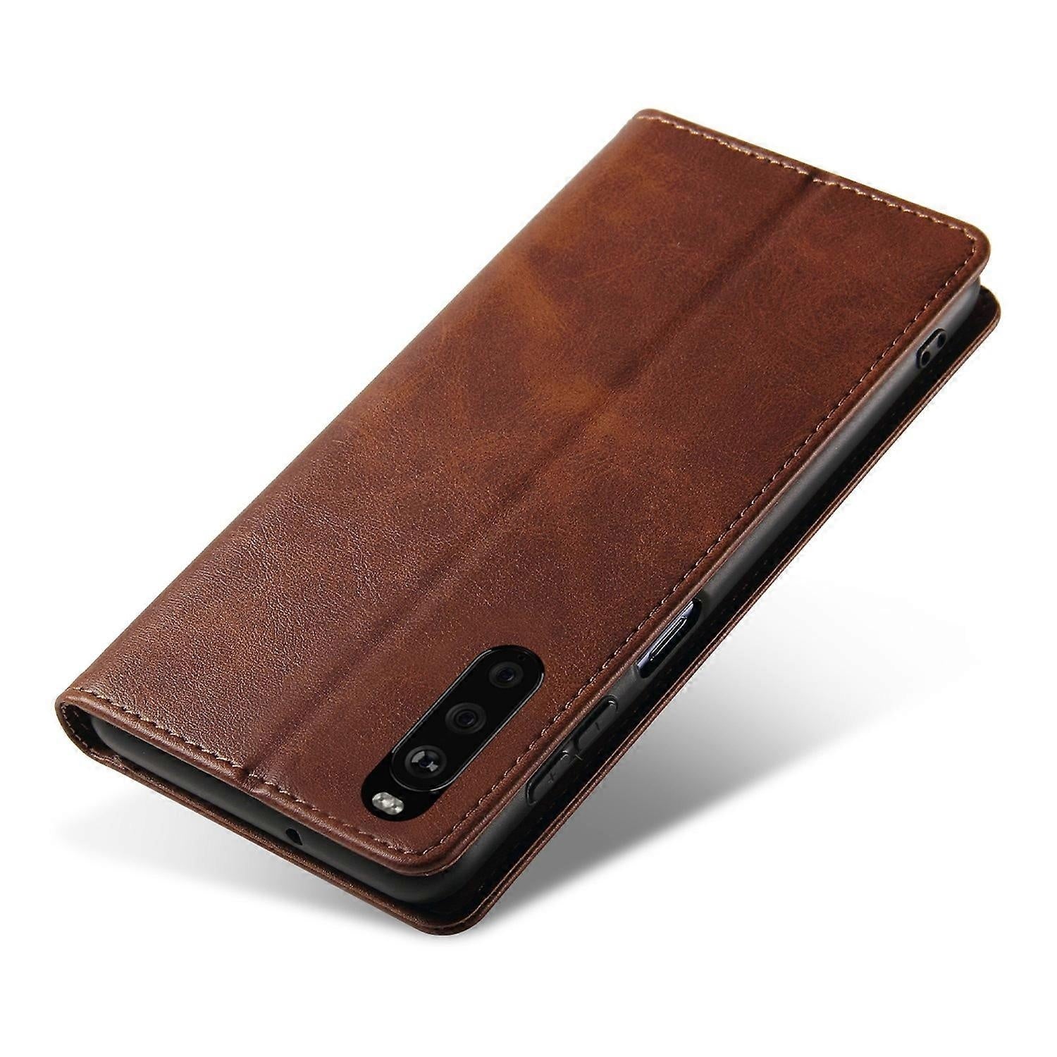 Compatible with Sony Xperia 10 III 5G Mobile Case - Perfect Brown-max Brown V1237-ZY-203-3339