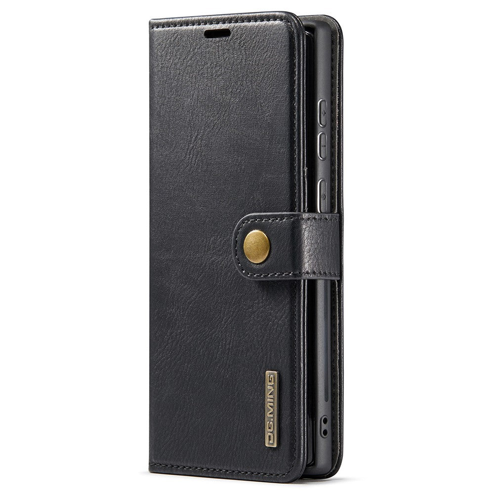 DG.MING 2-in-1 Magnetic Wallet Samsung Galaxy S22 Ultra Black_max V1237-ZY-203-3340