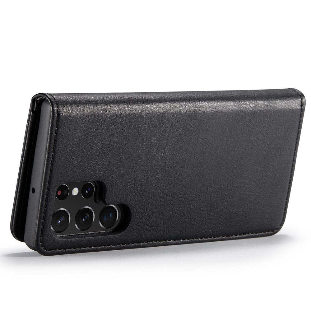 DG.MING 2-in-1 Magnetic Wallet Samsung Galaxy S22 Ultra Black_max V1237-ZY-203-3340