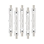 5-pack R7s 118mm 400W 230V, R7s Halogen Linear Light Source, Dimmable Halogen Lamp for Construction Works_MGF V1237-ZY-203-3359