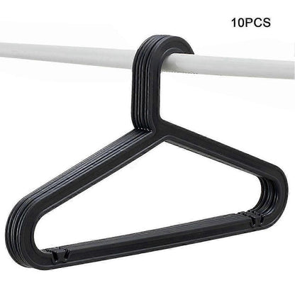 10-pack Standard PP Hanger Lightweight Shirt Hanger For Everyday Use White V1237-ZY-203-3362