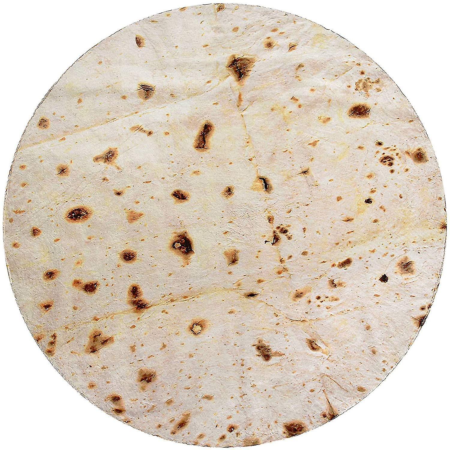 Burrito Blanket, Double Sided, Giant Flour Tortilla Blanket V1237-ZY-203-3373
