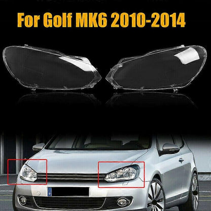 for Golf 6 -MK6 2010-2014 Car Headlight Clear Lens (Right Side) V1237-ZY-203-3387