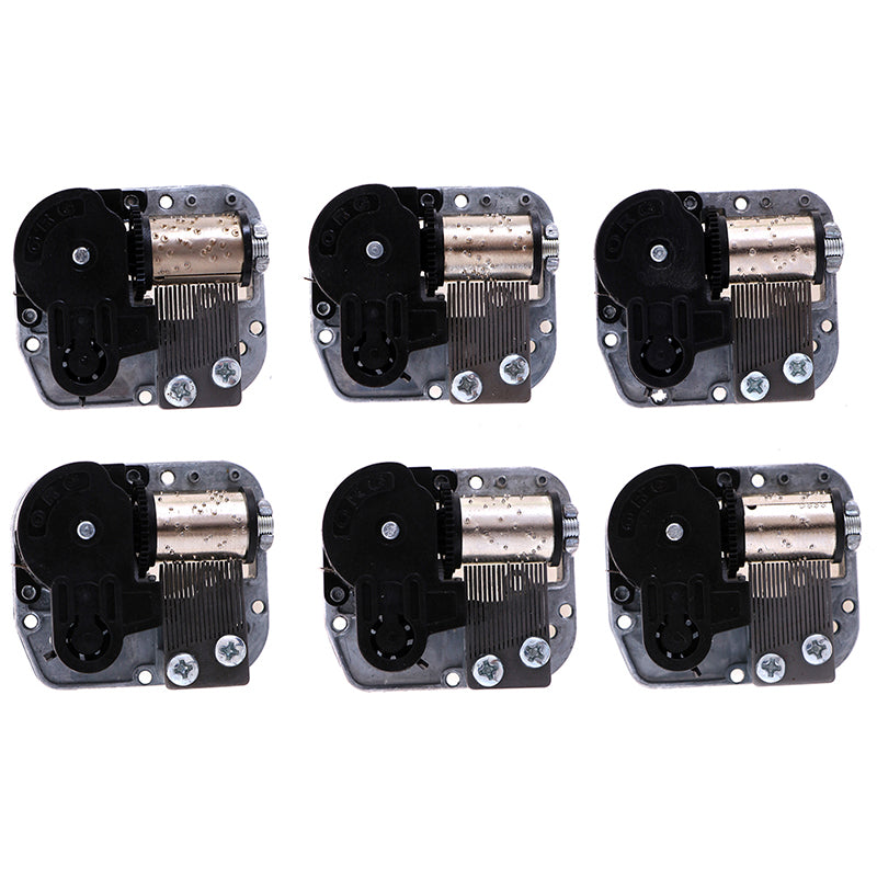 Mechanical DIY Music Box Sankyo Musical Movement + Screws + Black A3:Merry Christmas V1237-ZY-203-3399