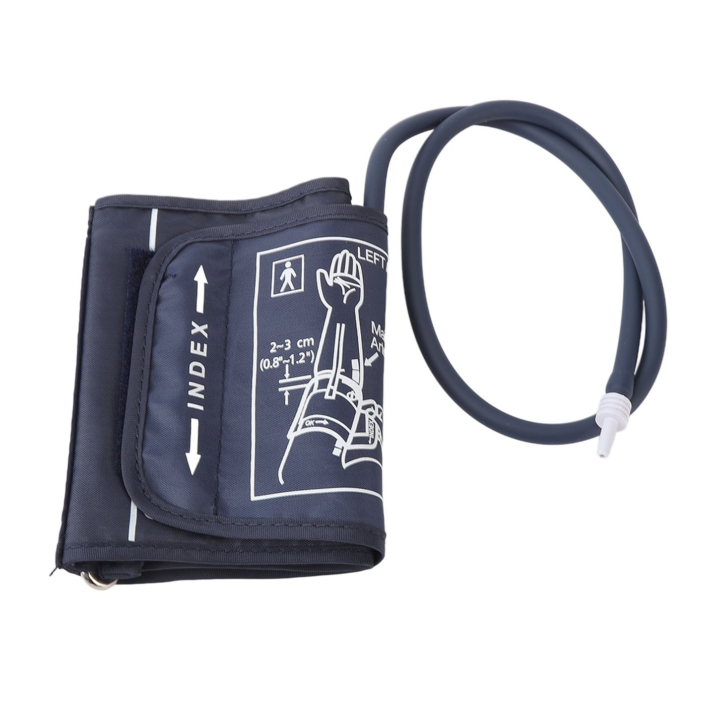 Blood Pressure Cuff Arm Replacement Cuff Attachment with Connector for Children 17cm-22cm Adjustable 0.6 V1237-ZY-203-3413