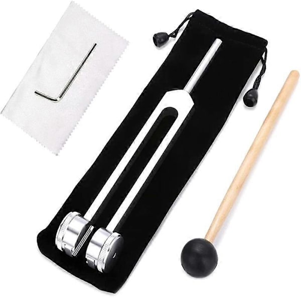 128 Hz Tuning Fork with Weight, Bio-Acoustic Tuning Fork Compatible with Therapy, 128 Hz Acoustic Sliding V1237-ZY-203-3416