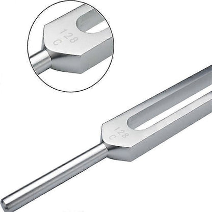 128 Hz Tuning Fork with Weight, Bio-Acoustic Tuning Fork Compatible with Therapy, 128 Hz Acoustic Sliding V1237-ZY-203-3416