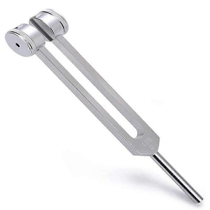 128 Hz Tuning Fork with Weight, Bio-Acoustic Tuning Fork Compatible with Therapy, 128 Hz Acoustic Sliding V1237-ZY-203-3416