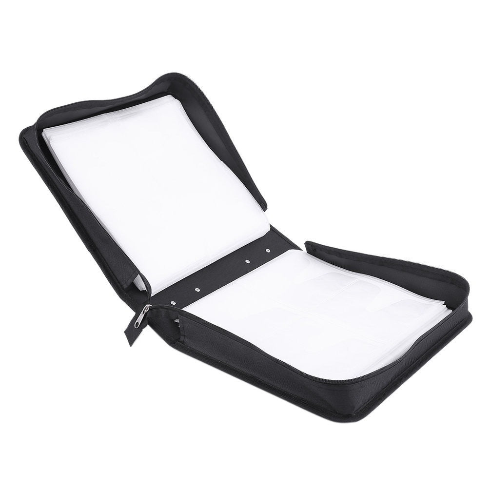 400pcs PU Leather CD Case, DVD Storage Bag, High Quality V1237-ZY-203-3427