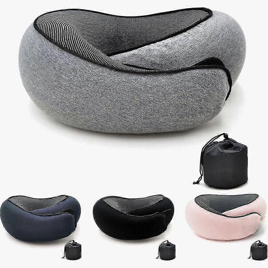 Travel Neck Pillow U-Shaped Memory Cotton Neck Pillows Massage Neck Pillow Sleeping Airplane Pillow Cervical V1237-ZY-203-3437