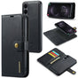 DG.MING 2-in-1 Magnetic Wallet Samsung Galaxy S25 Edge Black_max V1237-ZY-203-3442