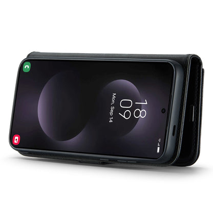 DG.MING 2-in-1 Magnetic Wallet Samsung Galaxy S25 Edge Black_max V1237-ZY-203-3442