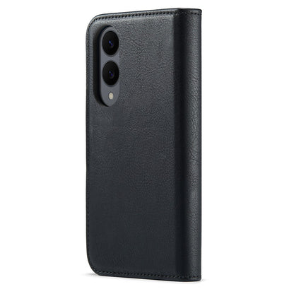 DG.MING 2-in-1 Magnetic Wallet Samsung Galaxy S25 Edge Black_max V1237-ZY-203-3442