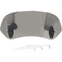 Motorcycle Windshield Adjustable Clip-On Windshield Wind Deflector Windscreen Accessories for Motorcycle Tawny V1237-ZY-203-3468