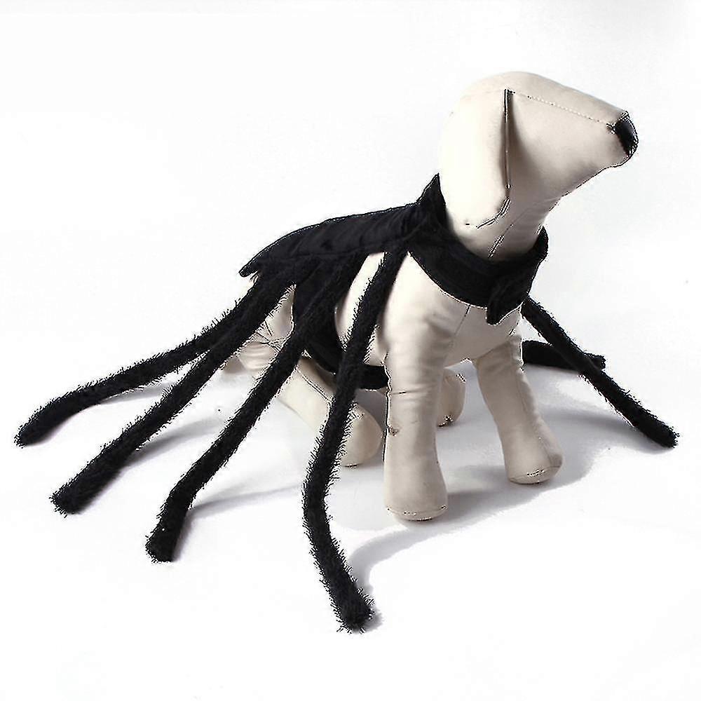 Halloween Adjustable Dog Cat Spider Costume Realistic Plush Spider V1237-ZY-203-3490