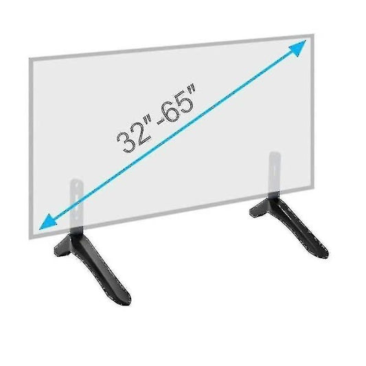 Universal TV Stand Base for 32-65 inch TVs, holds up to 45 kg V1237-ZY-203-3509