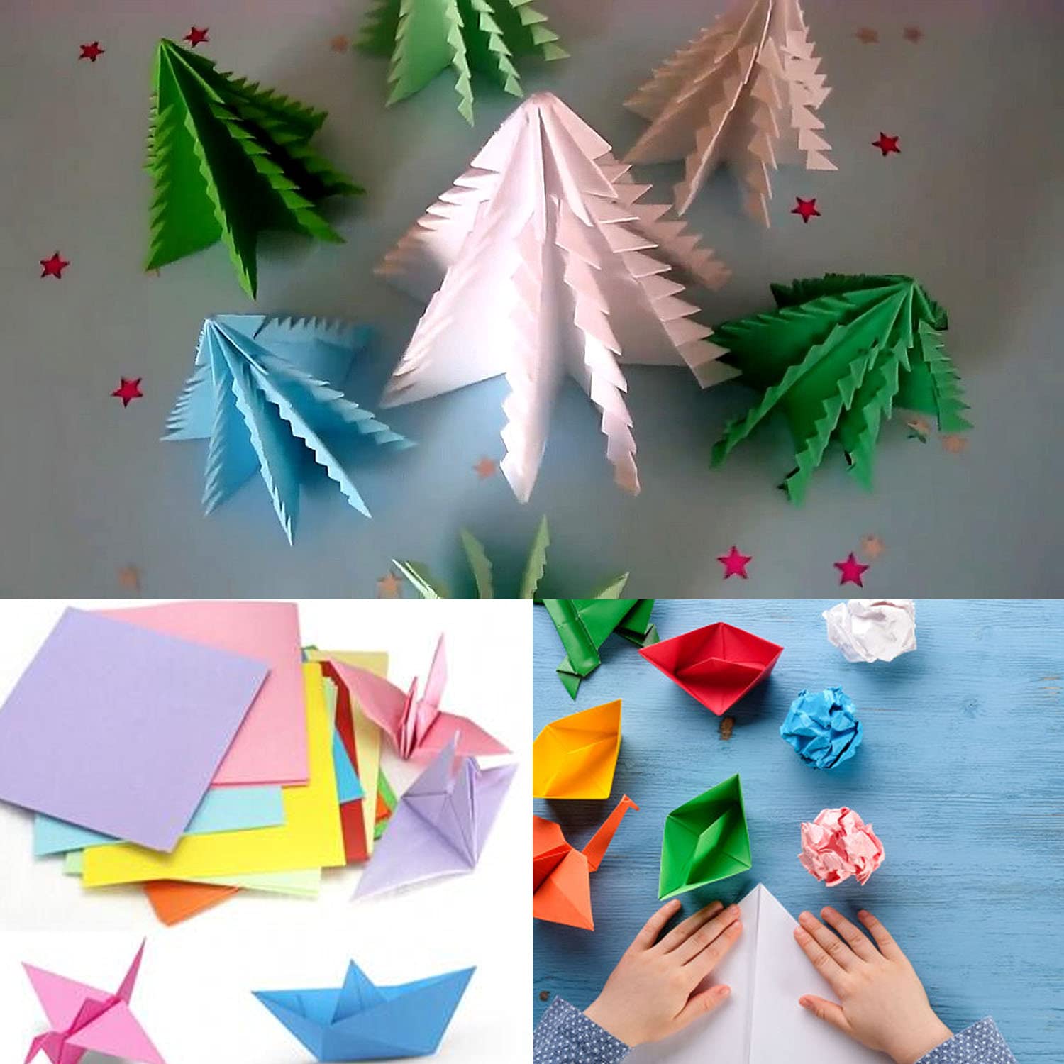 100 Sheets Colored A4 Paper 70g/m2 Handmade Paper for DIY Art V1237-ZY-203-3544