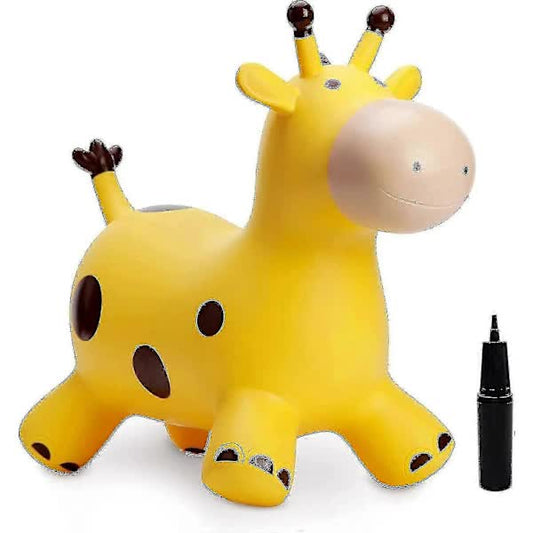 Babe Fairy Giraffe Trampoline Horse Jumper For Toddlers - Jumping Horse Trampoline [PB] V1237-ZY-203-3592