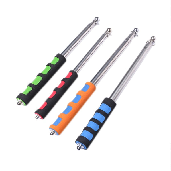 New 2M Portable Extendable Handheld Windsock Flagpole Telescopic Random Color 2m V1237-ZY-203-3601