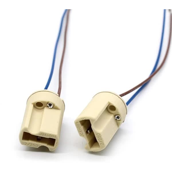10 pcs G9 Lamp Holder, G9 Ceramic Base Socket V1237-ZY-203-3614