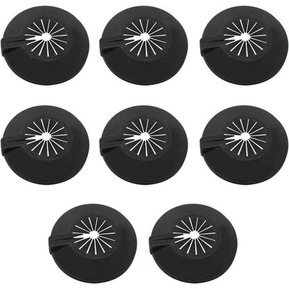 SHINING HOUSE Radiator pipe protectors, 8 pieces, Universal for 14-29 mm pipes, with clips for easy V1237-ZY-203-3641