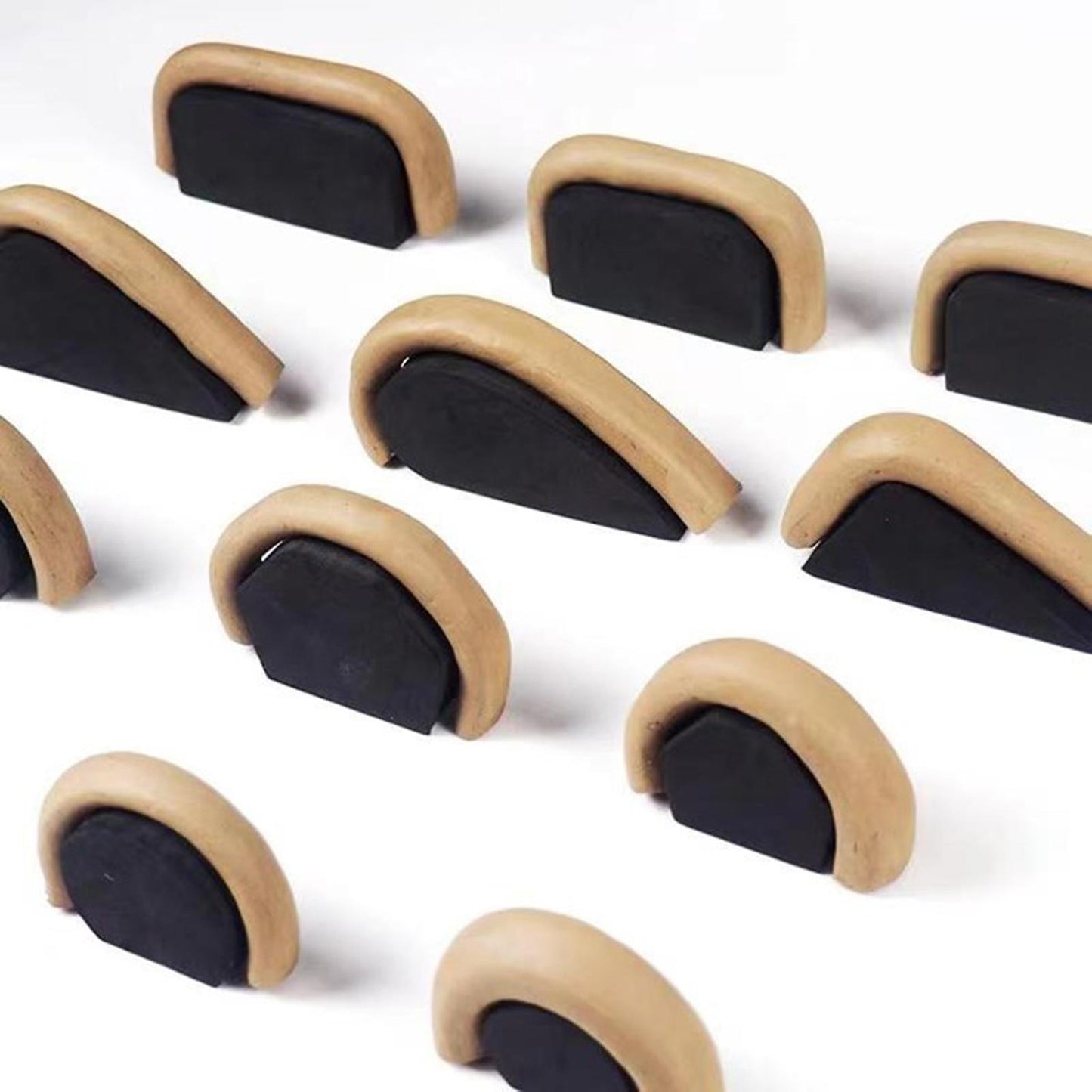 12pcs Ceramic Mug Handle Molds, Easy to Shape Mug Handles, Tools for Making Mug Handles, Stencil_MGF V1237-ZY-203-3650