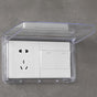 Switch Protective Cover Socket Waterproof Box TRANSPARENT transparent V1237-ZY-203-3679