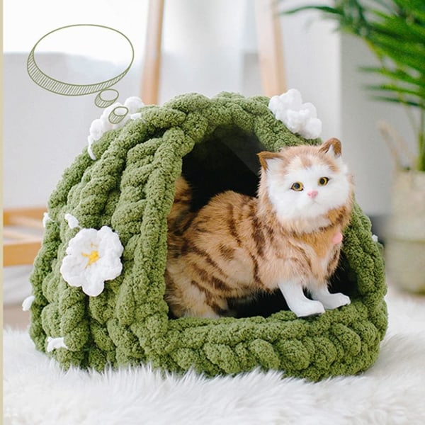 Chunky Knitted Chenille Yarn for Hand Crocheting Blankets Super Soft Large Jumbo Blanket Yarn - Olive Green V1237-ZY-203-3685