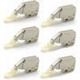 Mini latches with spring, 6 pcs Mini automatic spring lock, Spring lock, Spring lock Mini cabinet lock Mini V1237-ZY-203-3689