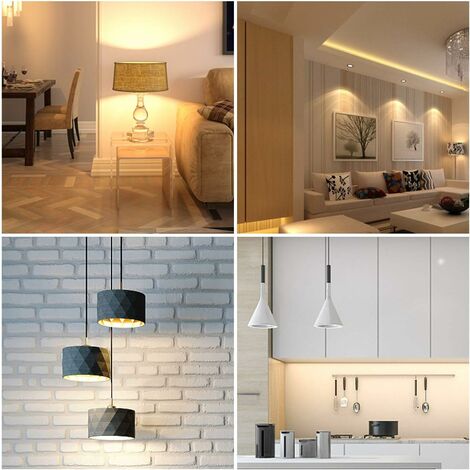 GY6.35 LED bulb, LED G6.35 12V, 7W halogen bulb equivalent to 50W, warm white 3000K, 360 degrees beam angle, V1237-ZY-203-3724