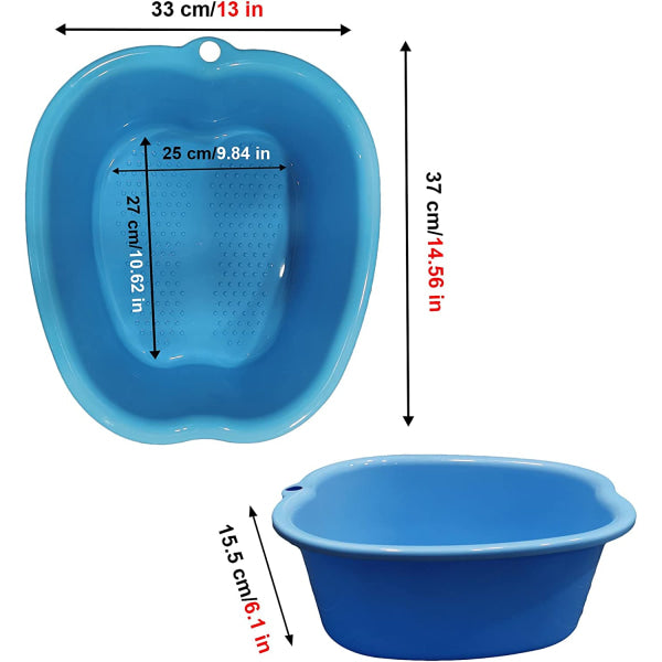 Large Foot Bath Bowl Thickened Solid Plastic Foot Basin Soaking Basin Foot Bath Foot Bath Foot Therapy V1237-ZY-203-3762