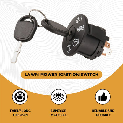 4-position ignition lock with key for riding lawn mower tractor 193350 532193350 V1237-ZY-203-3771