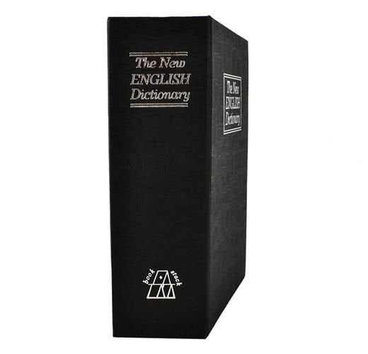 Hidden safe | Book safe with lock black black_max black V1237-ZY-203-3776