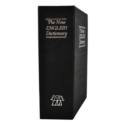 Hidden safe | Book safe with lock black black_max black V1237-ZY-203-3776