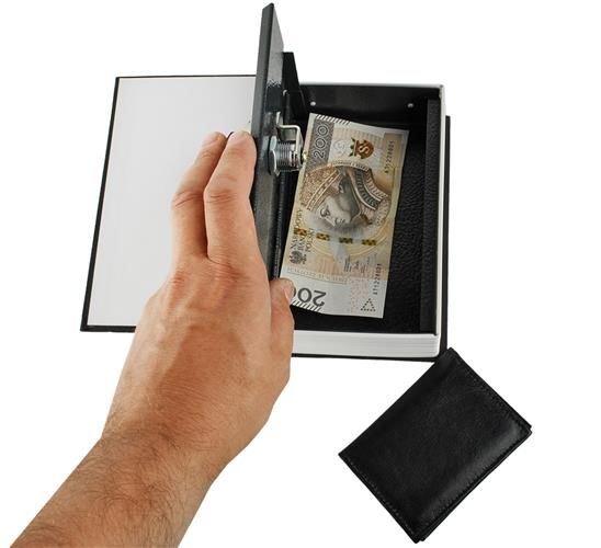 Hidden safe | Book safe with lock black black_max black V1237-ZY-203-3776
