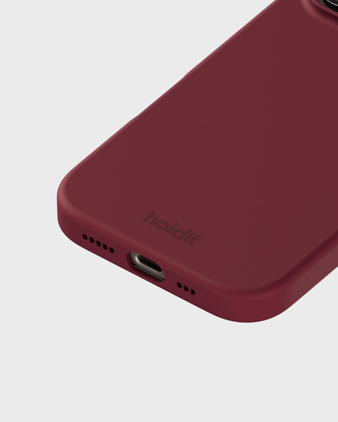 holdit iPhone 16 Pro Max Mobile Case Silicone Red Velvet_max V1237-ZY-203-3780