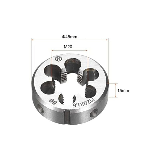 M20 x 1.5 Right Hand Thread Metric Machine HSS High Speed Steel V1237-ZY-203-3793