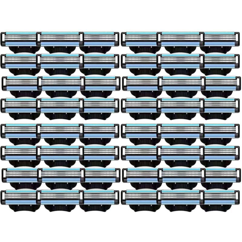 48 pcs Razor Blade Refill, Manual Mach 3 for V1237-ZY-203-3816