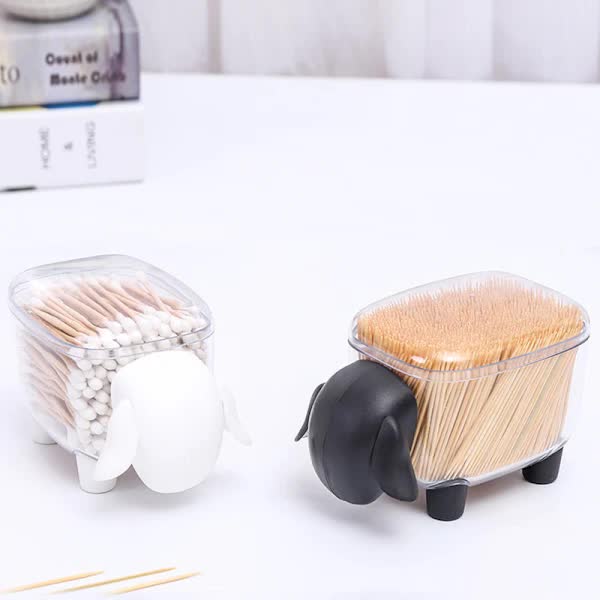 pcs Cosmetic Cotton Container, Makeup Cotton Container V1237-ZY-203-3833