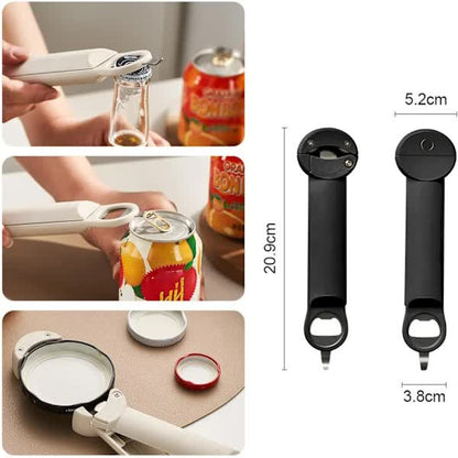 Multifunctional Telescopic Cap Opener - Adjustable Multifunctional Can Opener and Cap Holder for People with V1237-ZY-203-3834